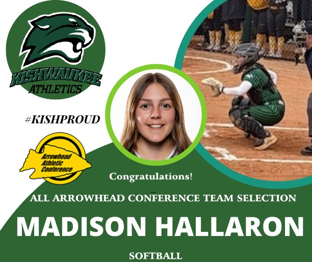 Hallaron receives Softball All Conference honors