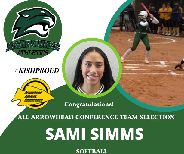 Simms receives Softball All Conference honors